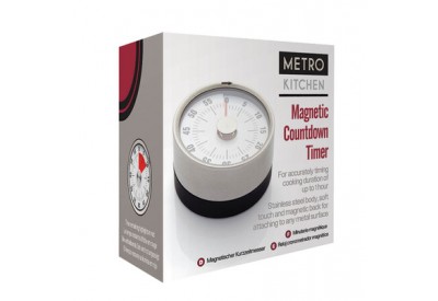 Metro Kitchen Magnetic Countdown Timer